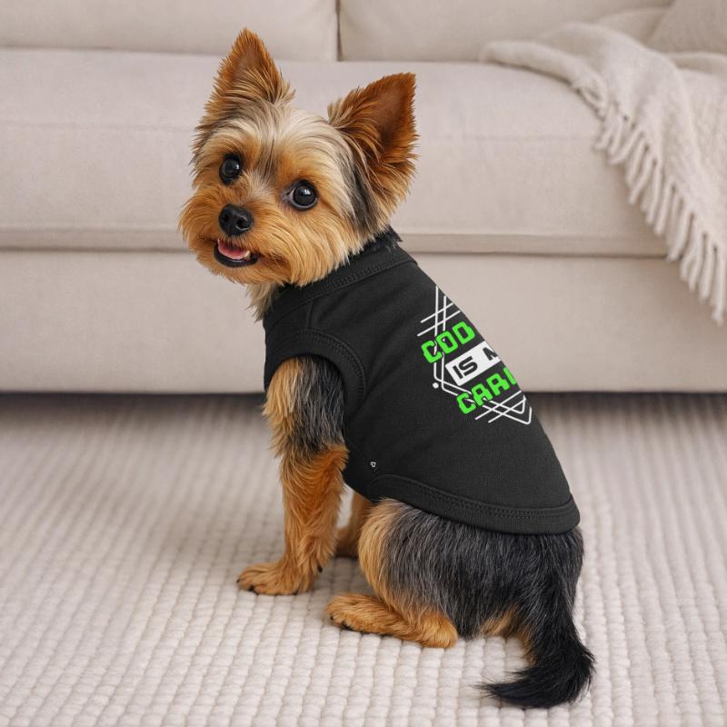 Developer Statement Code Scripting Web Developer Premium Organic Dog T-Shirt