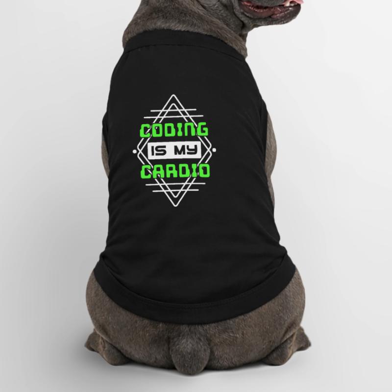 Developer Statement Code Skripting Webentwickler Premium Organic Hunde-T-Shirt