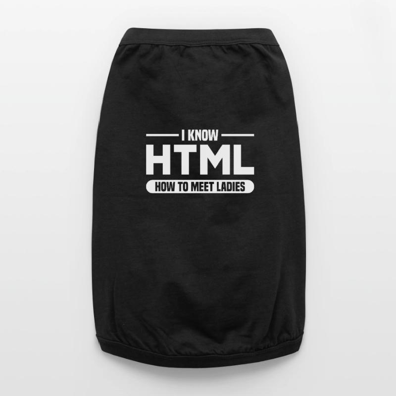 HTML Humor Code Programmer Saying Premium Organic Dog T-Shirt