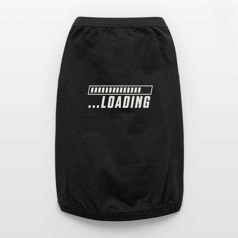 Loading Bar Loading Progress Premium Organic Dog T-Shirt