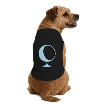 retro lounge chair eames panton - Premium Organic Dog T-Shirt - black - Back