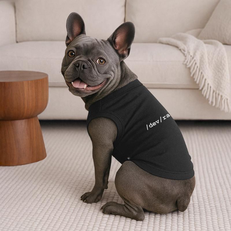 Linux random number generator - /dev/random Premium Organic Dog T-Shirt