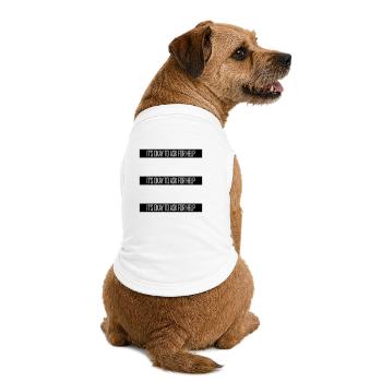 It's Okay To Ask For Help Help Questions Saying Logo - Premium Organic Dog T-Shirt - white - Back