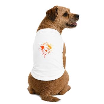Snowboard parfait pour tous les snowboards - T-shirt bio premium pour chien - blanc - Dos