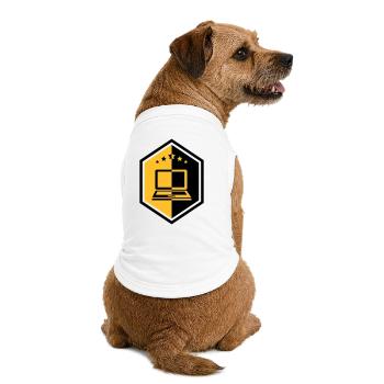 Computing / Informatik / Informatique - T-shirt bio premium pour chien - blanc - Dos