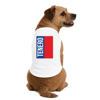 Trendiges Tenero T-Shirt - Premium Organic Hunde-T-Shirt - Weiß - Hinten