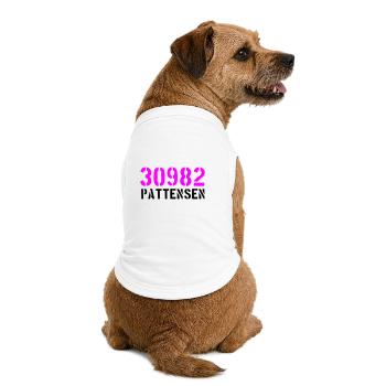 30982_Pattensen - T-shirt bio premium pour chien - blanc - Dos