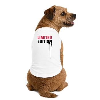 Limited Edition - Premium Organic Dog T-Shirt - white - Back