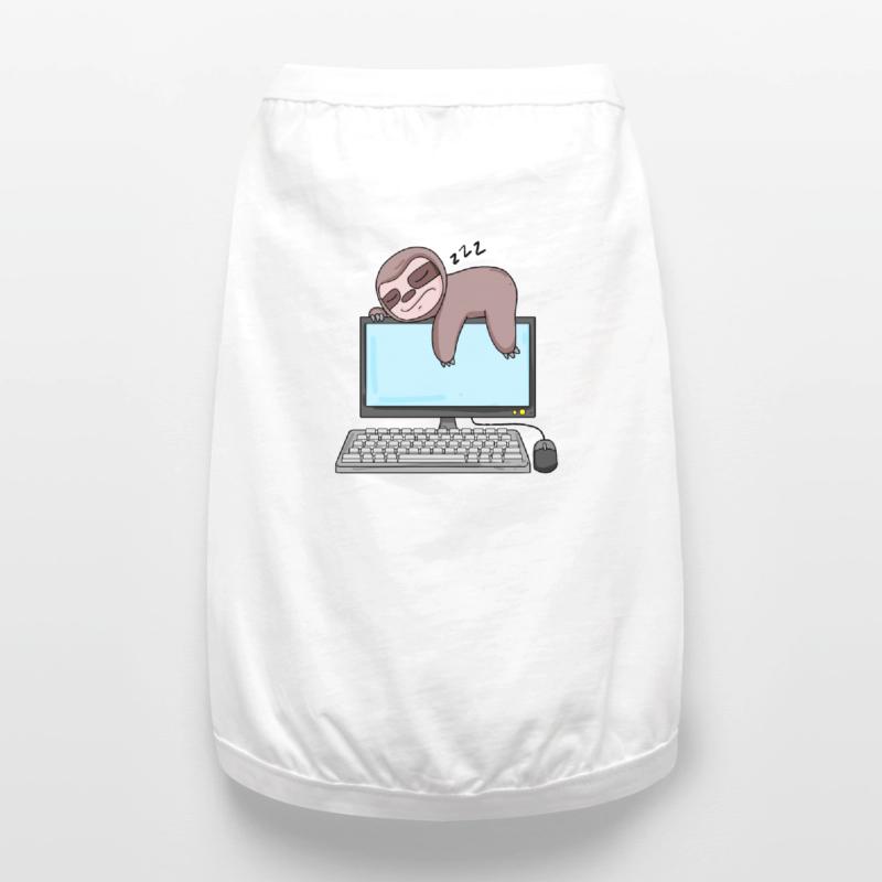 Computer Nerd Programmierer Geschenk Premium Organic Hunde-T-Shirt