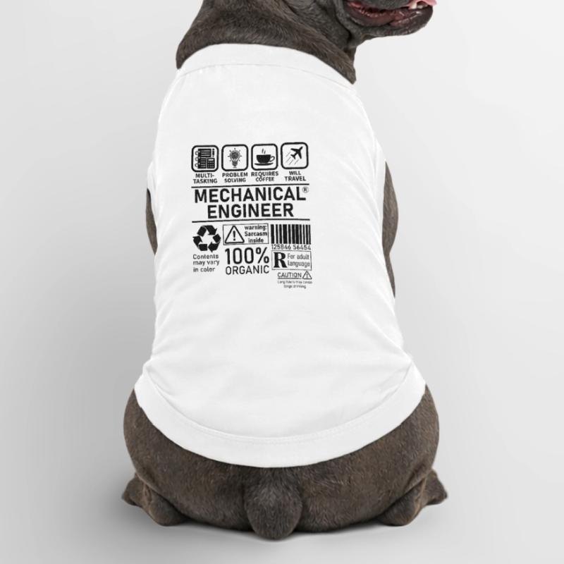 Mechanical Engineer multi tasking problem solving Premium Organic Hunde-T-Shirt