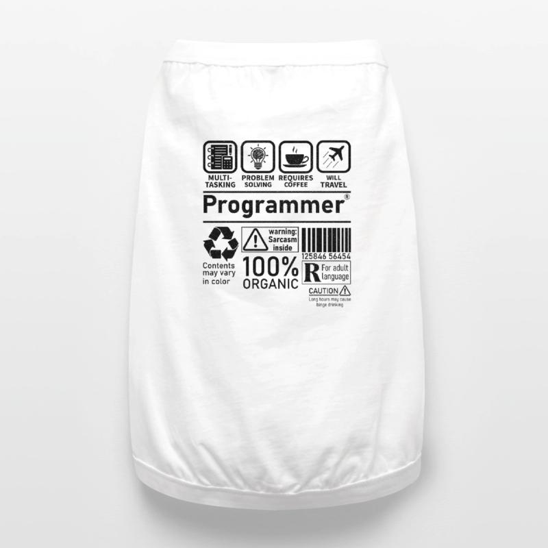 Programmer multi tasking problem solving requires Premium Organic Dog T-Shirt