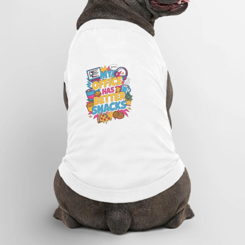 Remote Developer My Office Has Software Engineer Premium Organic Hunde-T-Shirt