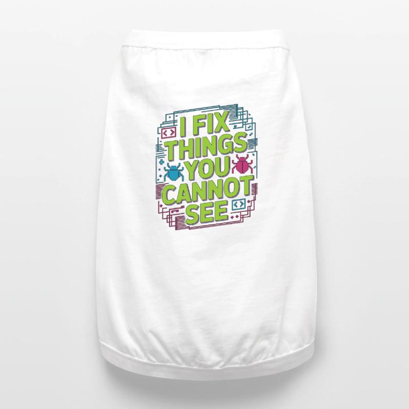 Game Developer I Fix Things Software Developer Premium Organic Dog T-Shirt