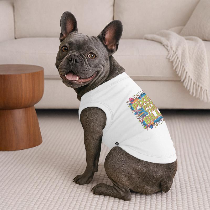 Game Developer Pixels Pay The Bills Web Developer Premium Organic Dog T-Shirt