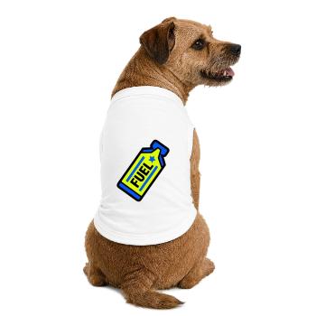 Fuel Energy Gel Endurance Sports - Premium Organic Dog T-Shirt - white - Back