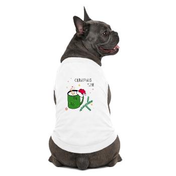 Christmas, Christmas - Premium Organic Dog T-Shirt - white - Back