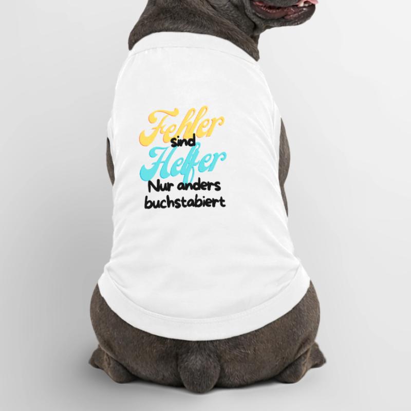 Error Helper Gradient Script Premium Organic Dog T-Shirt