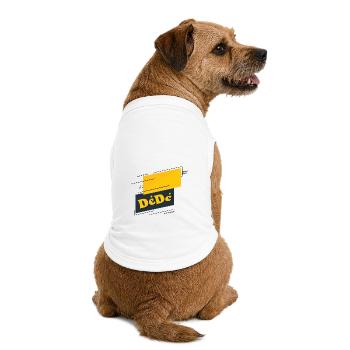 Dédé - T-shirt bio premium pour chien - blanc - Dos