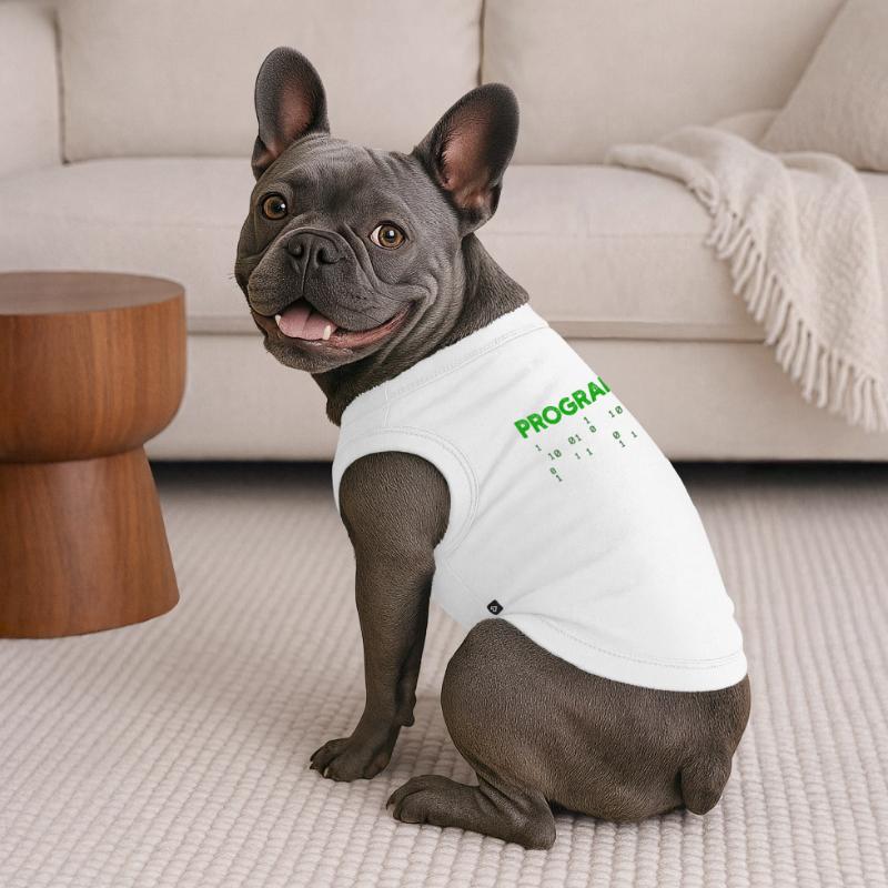 Programmer Developer Code Statement Scripting Premium Organic Dog T-Shirt
