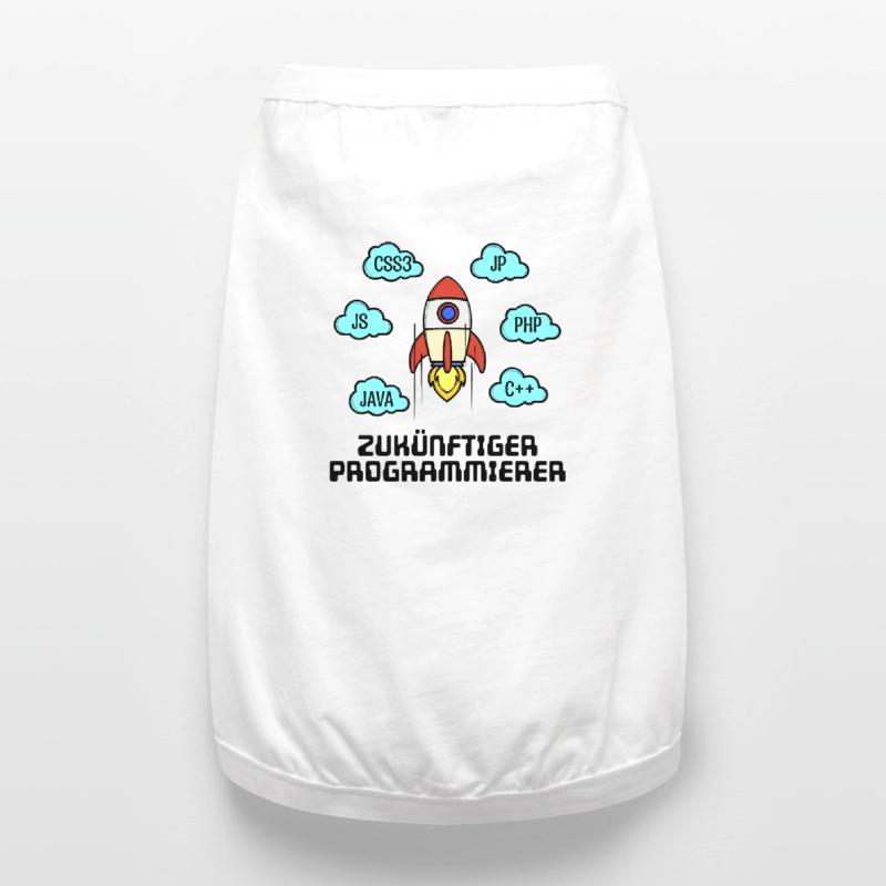 Développeur de code CSS Programmeur C++ Java Php T-shirt bio premium pour chien