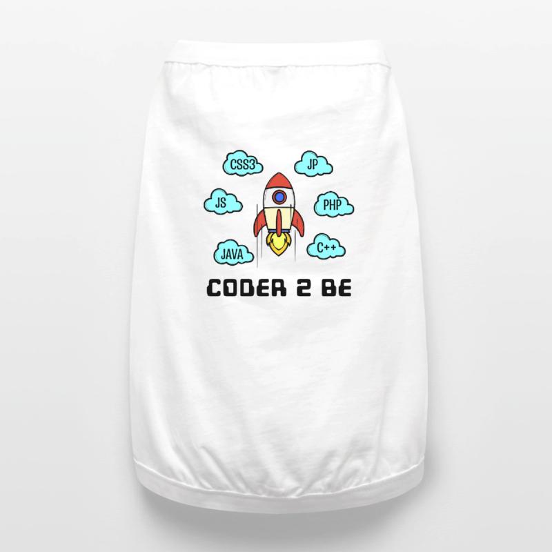 Open Source Developer Css C++ Php Java Coden Premium Organic Hunde-T-Shirt