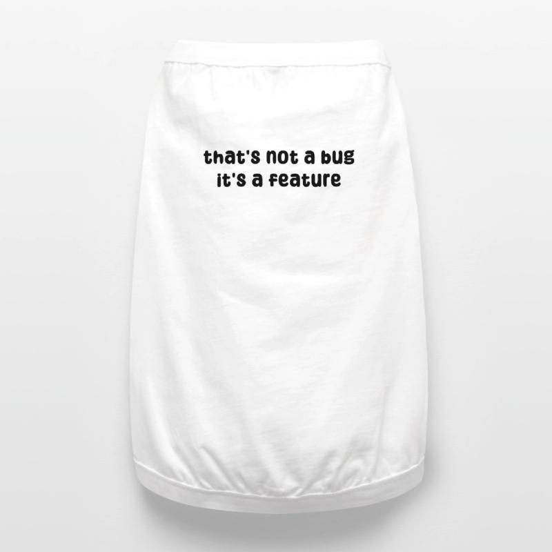 Developer Geek Bugs Code Computer Science Statement Premium Organic Dog T-Shirt