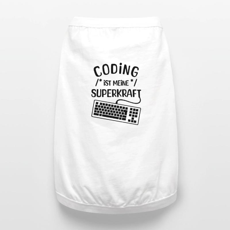 Computer Code Statement Developer Computerfreak Premium Organic Hunde-T-Shirt