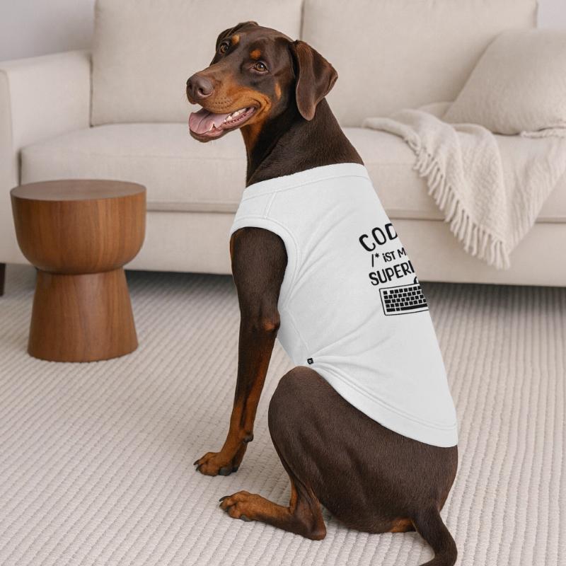 Computer Code Statement Developer Computerfreak Premium Organic Hunde-T-Shirt