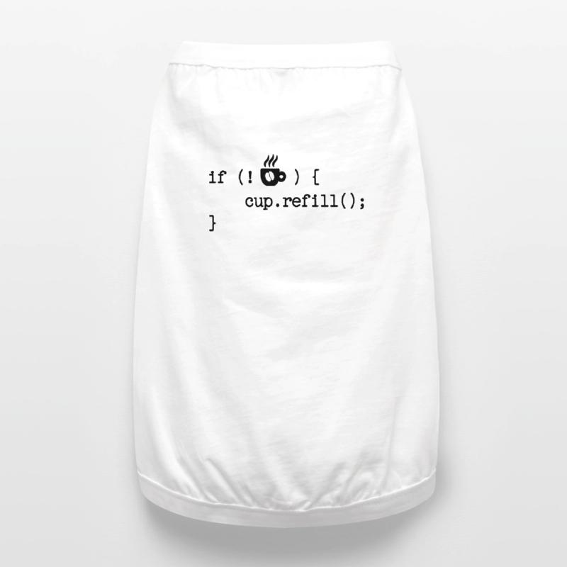 Developer Programmierer Code Webentwickler Debug Premium Organic Hunde-T-Shirt