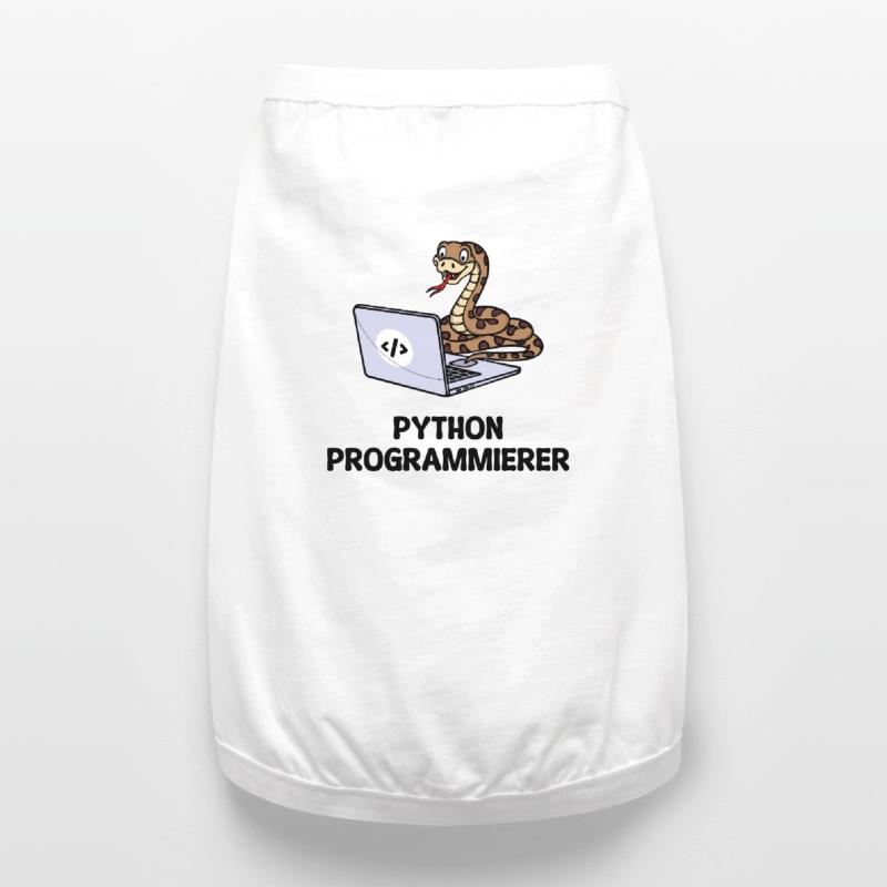 Programmierer Computer Code Developer Statement Premium Organic Hunde-T-Shirt