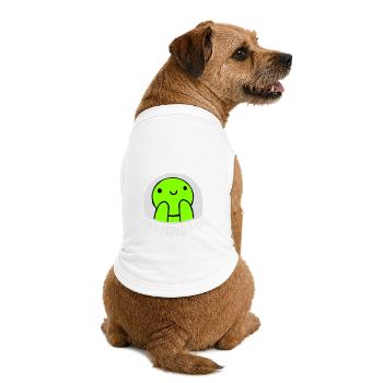 Je suis tellement fier de toi pour t’encourager sincèrement à dire - T-shirt bio premium pour chien - blanc - Dos