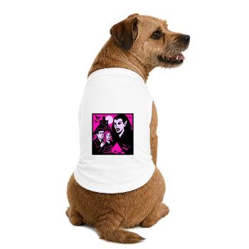 Vampire Countess - Premium Organic Dog T-Shirt - white - Back