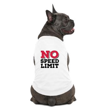 6061912 121780076 speed2 - Premium Organic Dog T-Shirt - white - Back