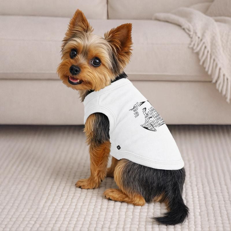 binary code Premium Organic Dog T-Shirt