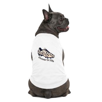 Soccer – Soccer is Life Design - Premium Organic Dog T-Shirt - white - Back