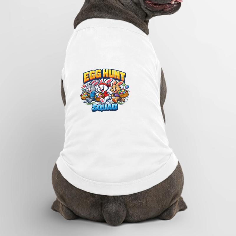 Egg Hunt Squad Kids Easter Easter Egg Premium Organic Dog T-Shirt