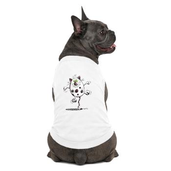Mignon Chat - T-shirt bio premium pour chien - blanc - Dos