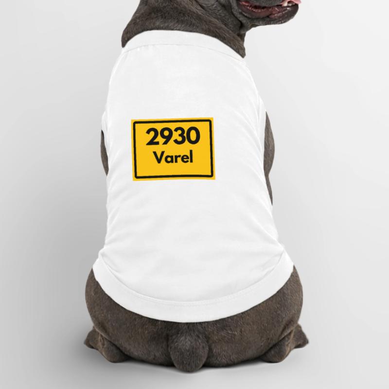 OLD POSTCODE POSTCODE RETRO 2930 VAREL MEER & MÜHLE Premium Organic Dog T-Shirt