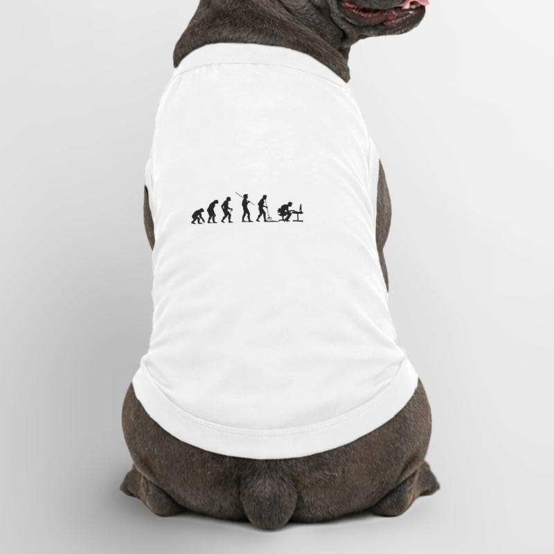 Programmer Computer Freak Evolution Premium Organic Dog T-Shirt