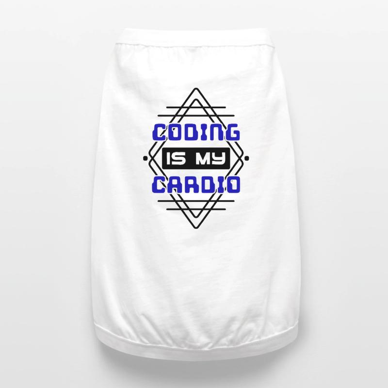 Cooler Spruch Developer Coden Programmierer Code Premium Organic Hunde-T-Shirt