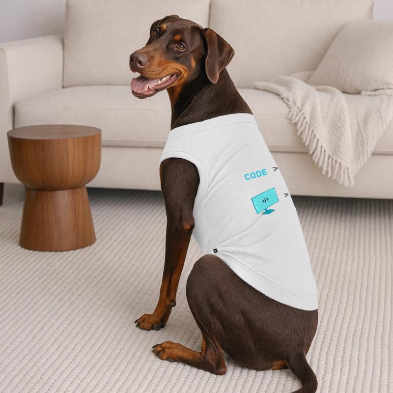 Code vs Sleep: Coder in Sleep Mode Premium Organic Dog T-Shirt