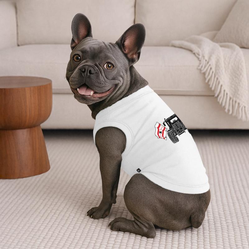 Drenthe_Tractor_Pride T-shirt bio premium pour chien