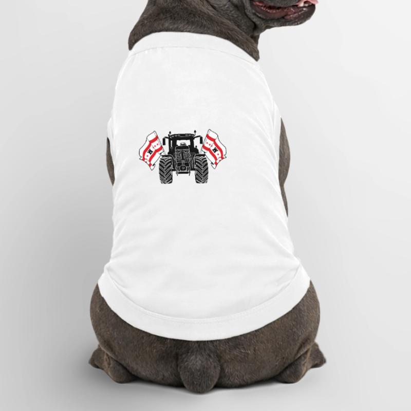 Drenthe_Tractor_Pride T-shirt bio premium pour chien
