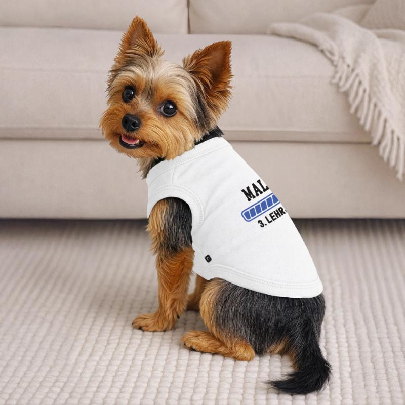 Painter training 3rd year Painter training Apprenticeship Premium Organic Dog T-Shirt