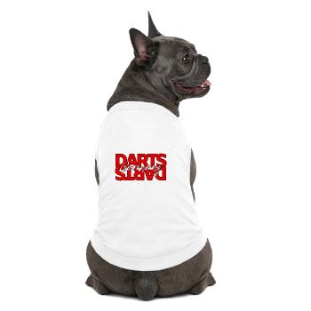 Logo de Darts Allemagne - T-shirt bio premium pour chien - blanc - Dos