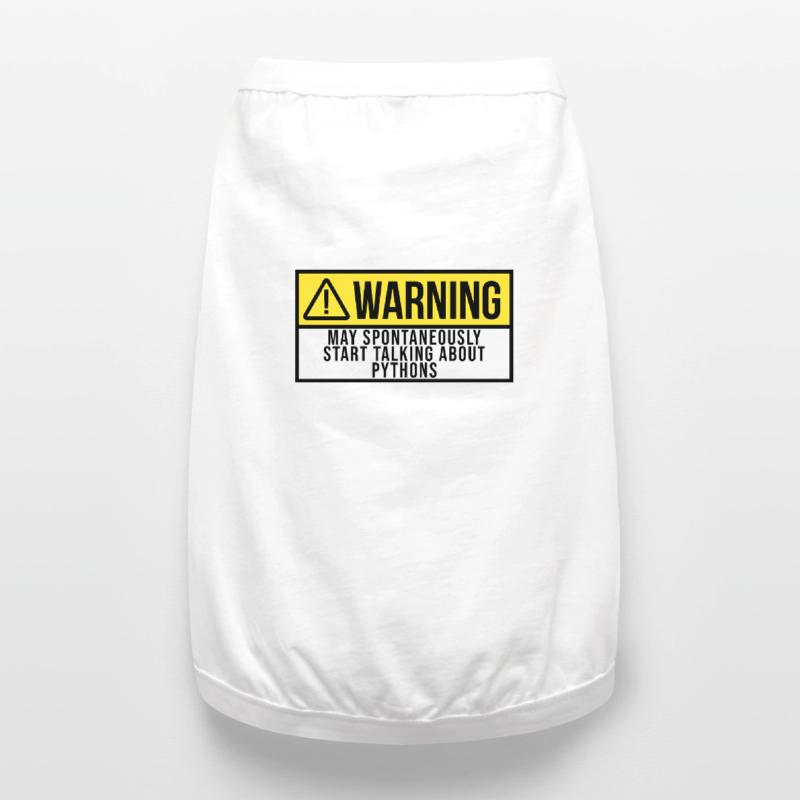 Python Premium Organic Dog T-Shirt