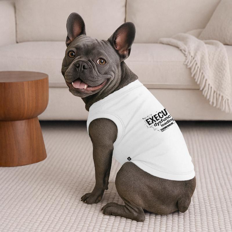 Executive Dysfunction Loading ADHD Humor Design Premium Organic Hunde-T-Shirt