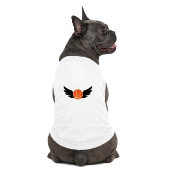 Basketball - Basket Ball - Game - Sport - Player - Premium Organic Dog T-Shirt - white - Back