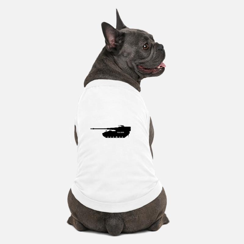 Panzerhaubitze 2000 - Premium Organic Dog T-Shirt - white