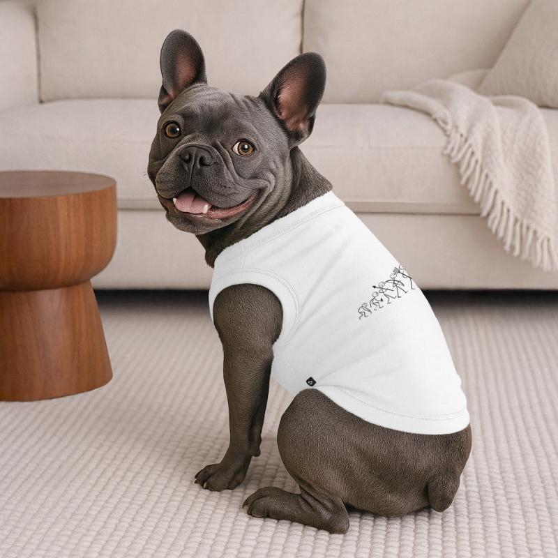 Evolution Computerarbeit Premium Organic Hunde-T-Shirt
